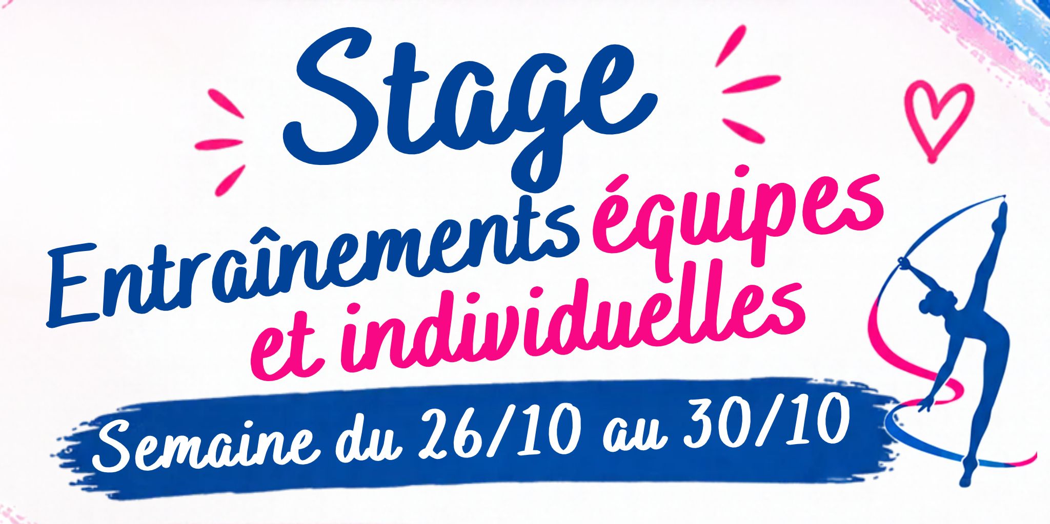 Stage entraînements - Equipes et Individuelles